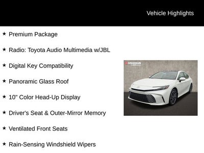 2025 Toyota Camry XLE