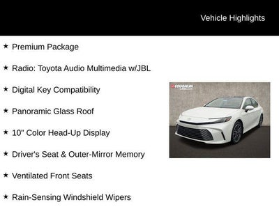 2025 Toyota Camry XLE