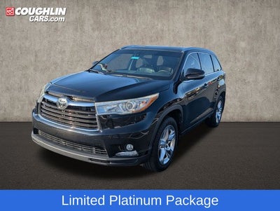 2015 Toyota Highlander Limited Platinum V6