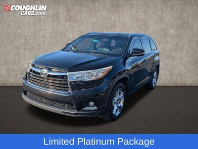 2015 Toyota Highlander Limited Platinum V6