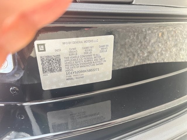 2019 Chevrolet Corvette ZR1 3ZR