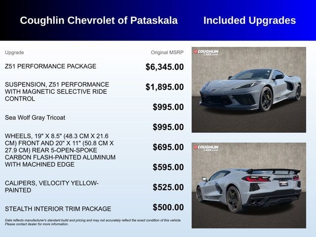 2025 Chevrolet Corvette 2LT