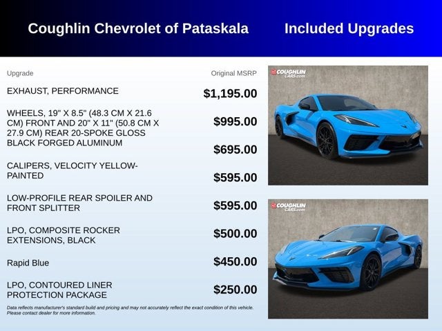2025 Chevrolet Corvette 2LT