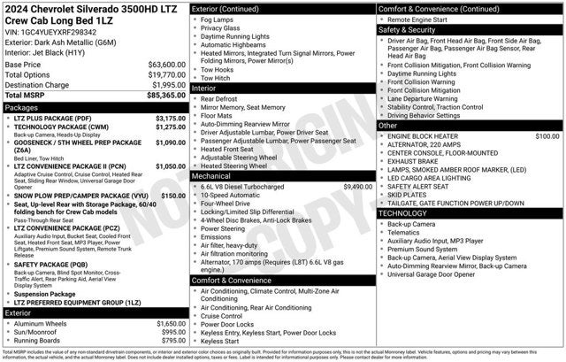 2024 Chevrolet Silverado 3500HD LTZ