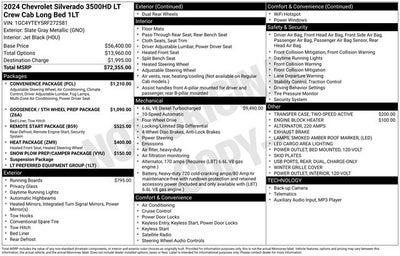 2024 Chevrolet Silverado 3500HD LT