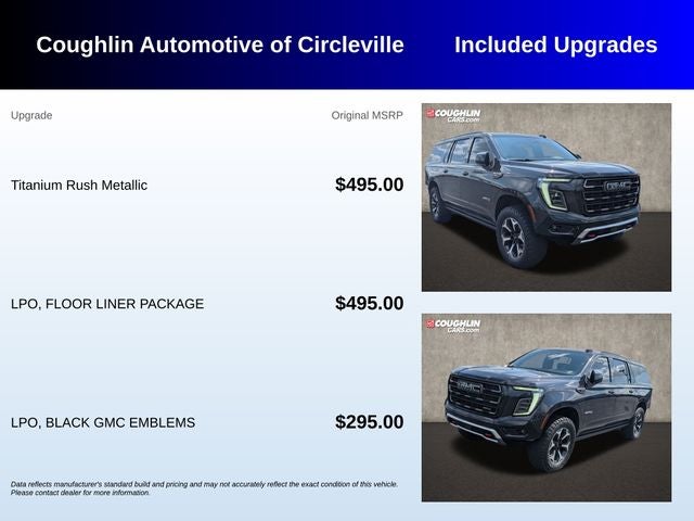 2025 GMC Yukon XL AT4 Ultimate