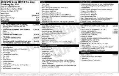 2025 GMC Sierra 3500HD Pro