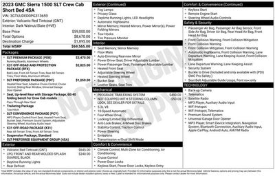 2023 GMC Sierra 1500 SLT