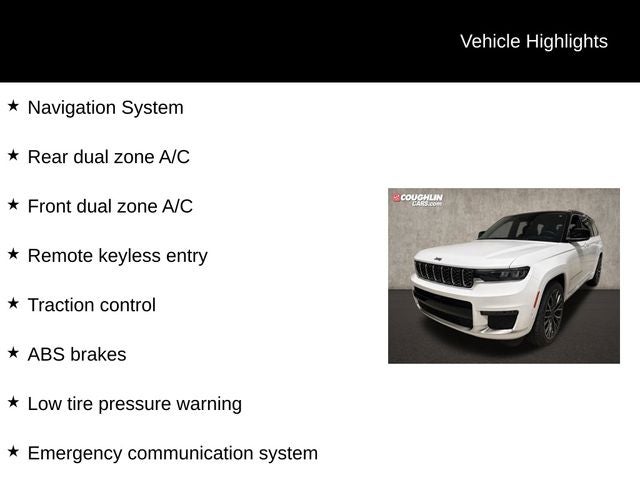 2023 Jeep Grand Cherokee L Summit