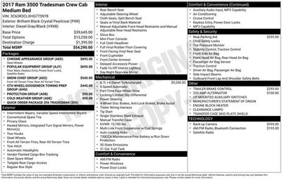 2017 RAM 3500 Tradesman