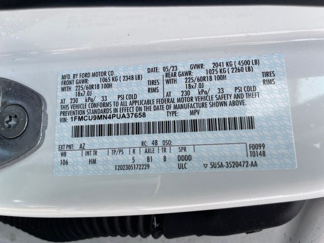 2023 Ford Escape ST-Line