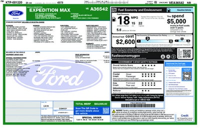 2027 Ford Expedition Max Platinum