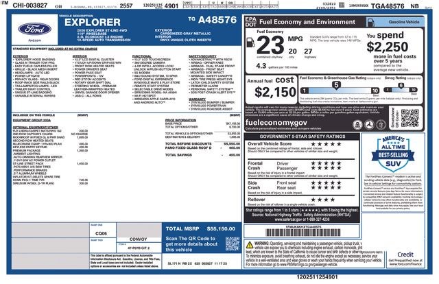 2026 Ford Explorer ST-Line