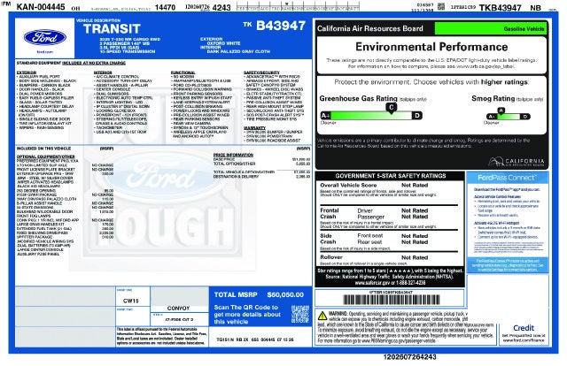 2026 Ford Transit-250 Base