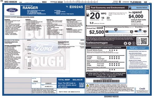 2026 Ford Ranger Lariat