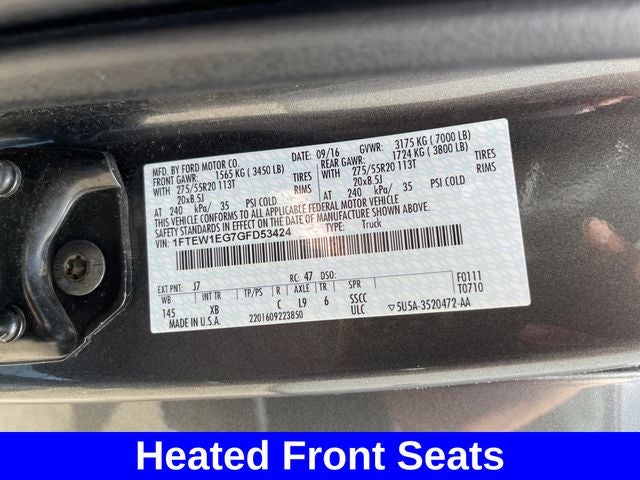 2016 Ford F-150 XLT