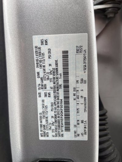 2016 Ford F-150 XLT