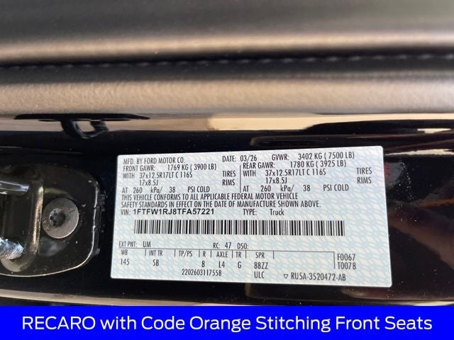 2026 Ford F-150 Raptor