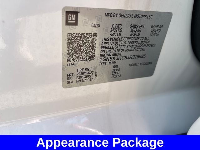 2018 Chevrolet Suburban Premier