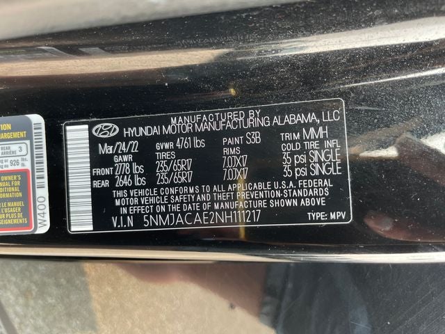 2022 Hyundai Tucson SE