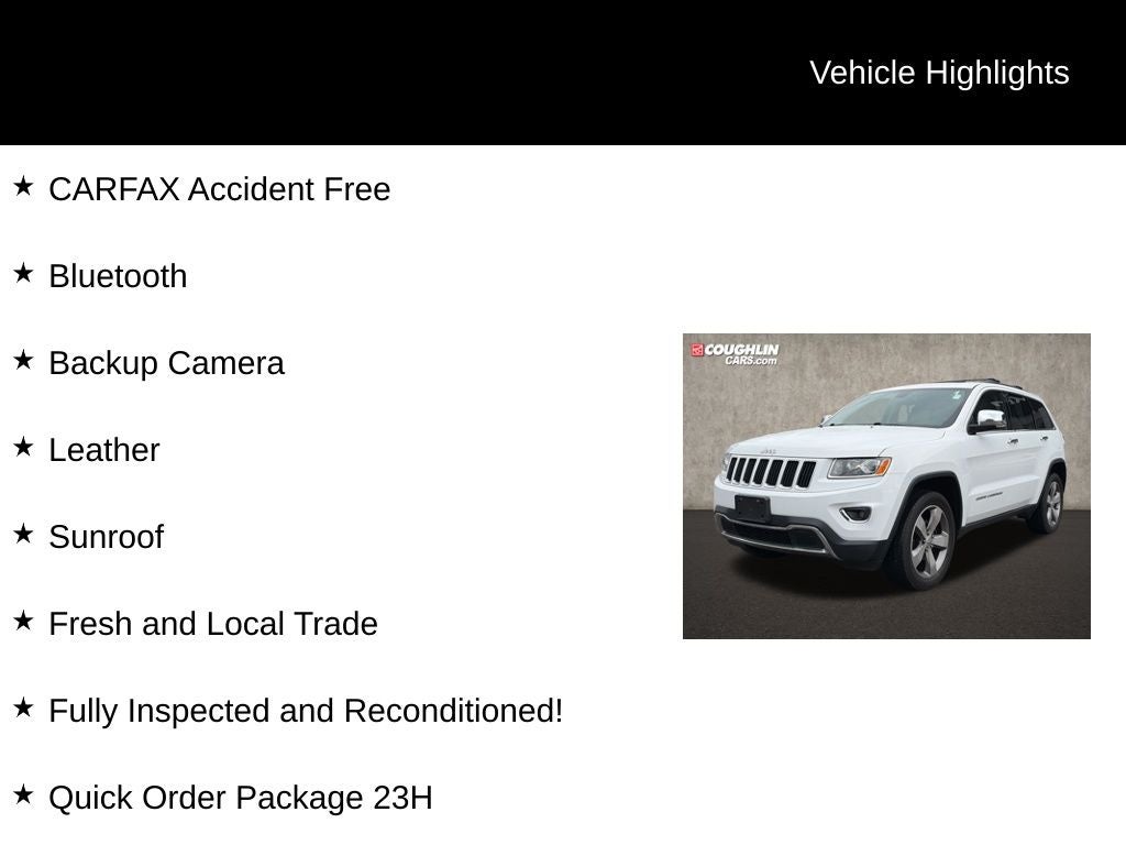 2015 Jeep Grand Cherokee Limited