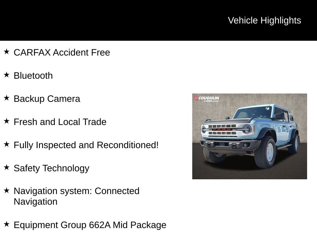 2024 Ford Bronco Heritage Edition