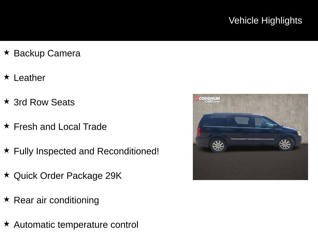 2013 Chrysler Town & Country Touring