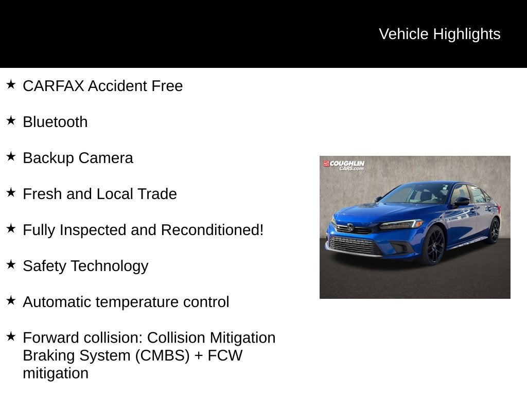 2022 Honda Civic Sport