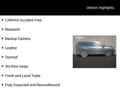 2019 Honda Pilot Touring 7 Passenger