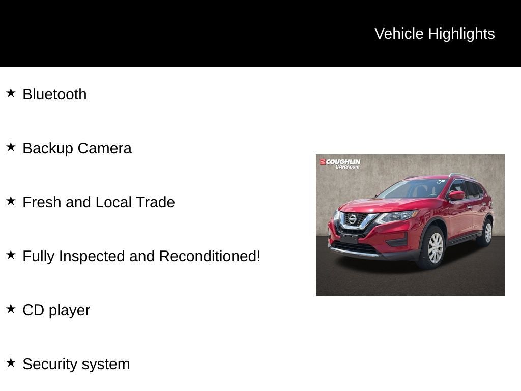 2017 Nissan Rogue S
