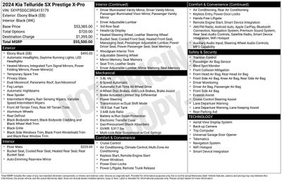 2024 Kia Telluride SX-Prestige X-Pro