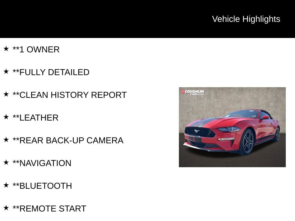 2018 Ford Mustang GT Premium