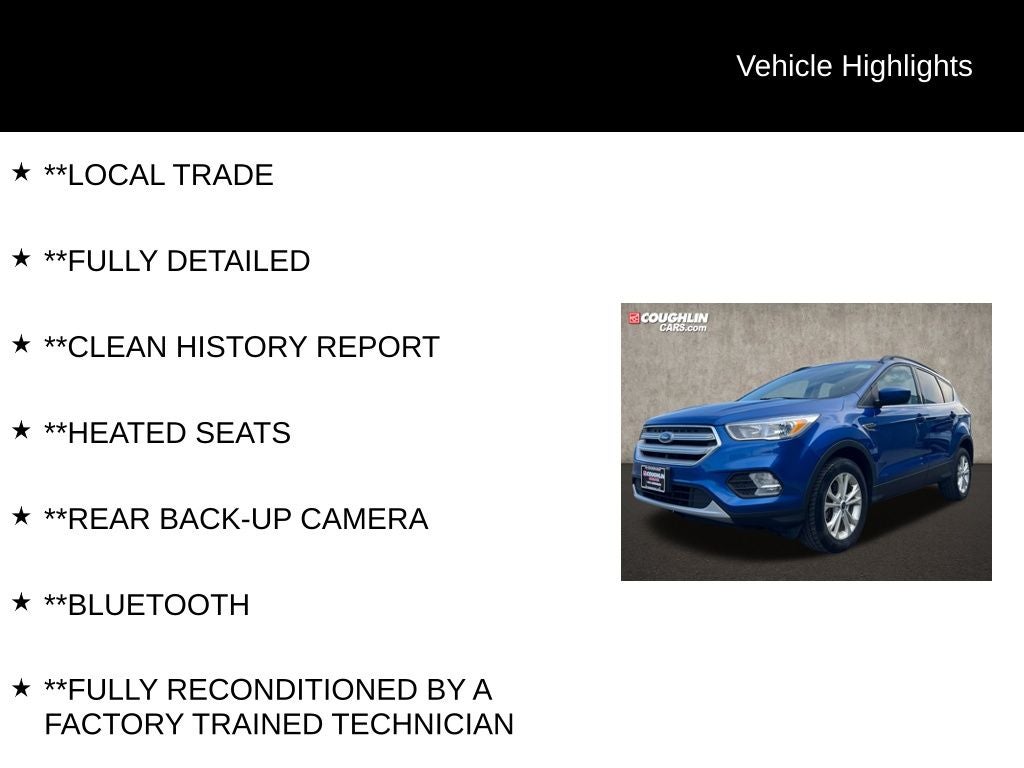 2018 Ford Escape SE