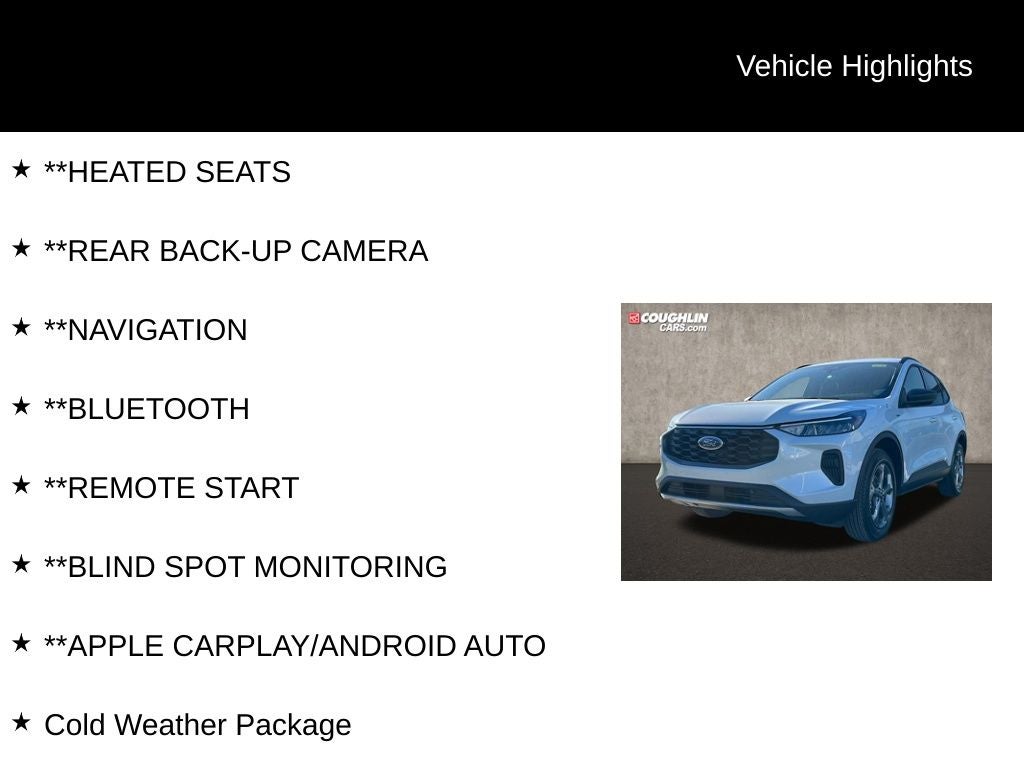 2026 Ford Escape ST-Line AWD