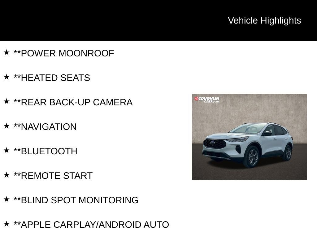 2026 Ford Escape ST-Line AWD