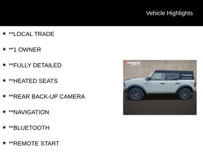 2021 Ford Bronco Big Bend