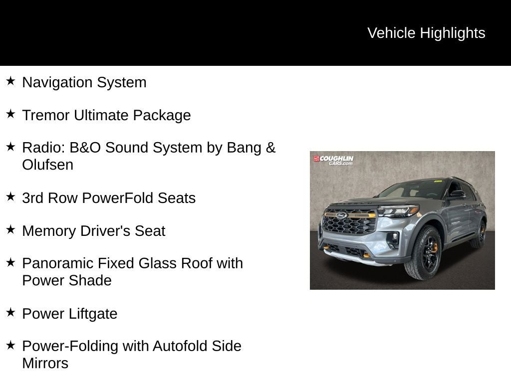 2026 Ford Explorer Tremor