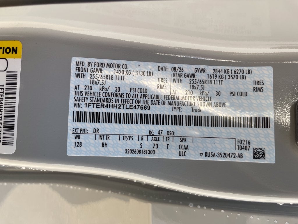 2026 Ford Ranger XLT
