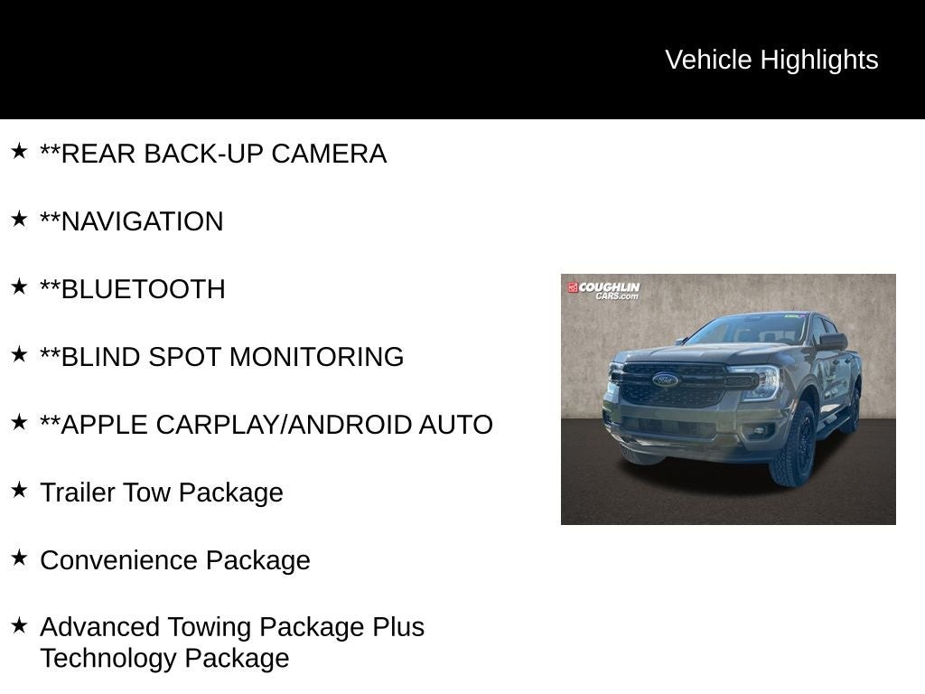 2025 Ford Ranger XLT 4X4