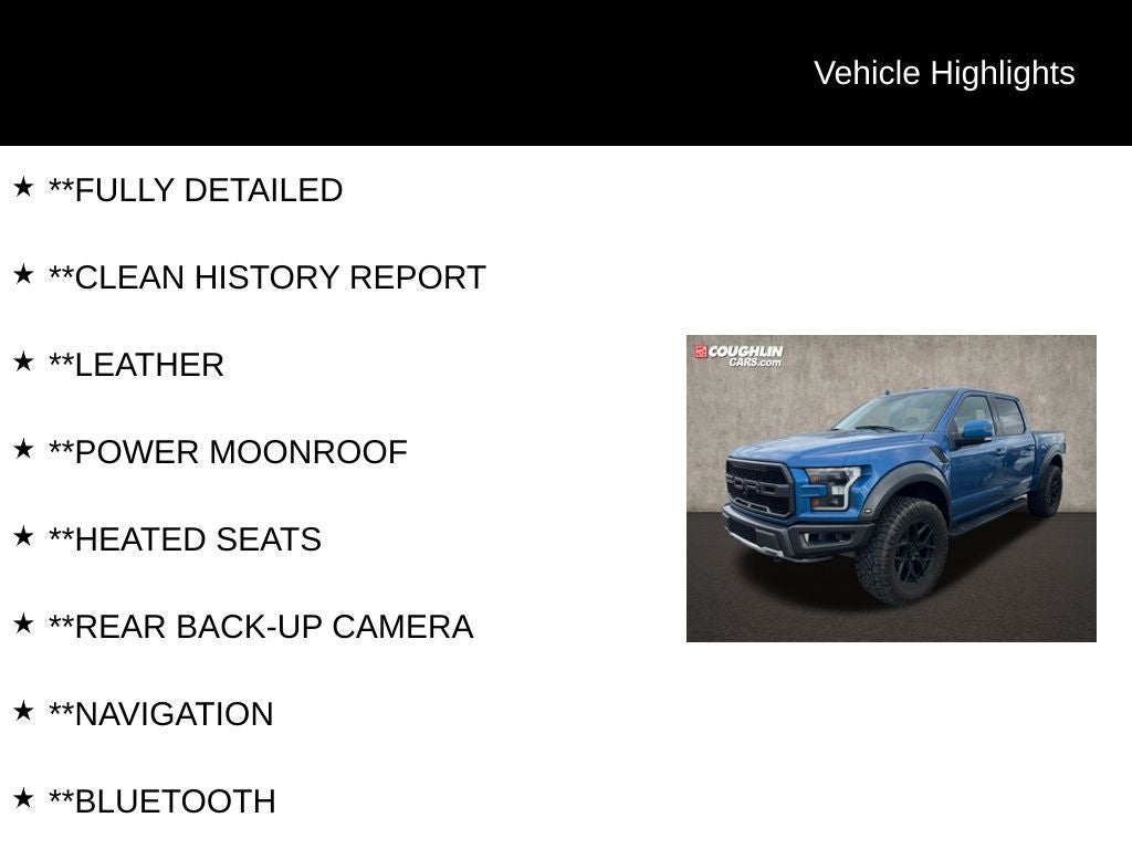 2019 Ford F-150 Raptor