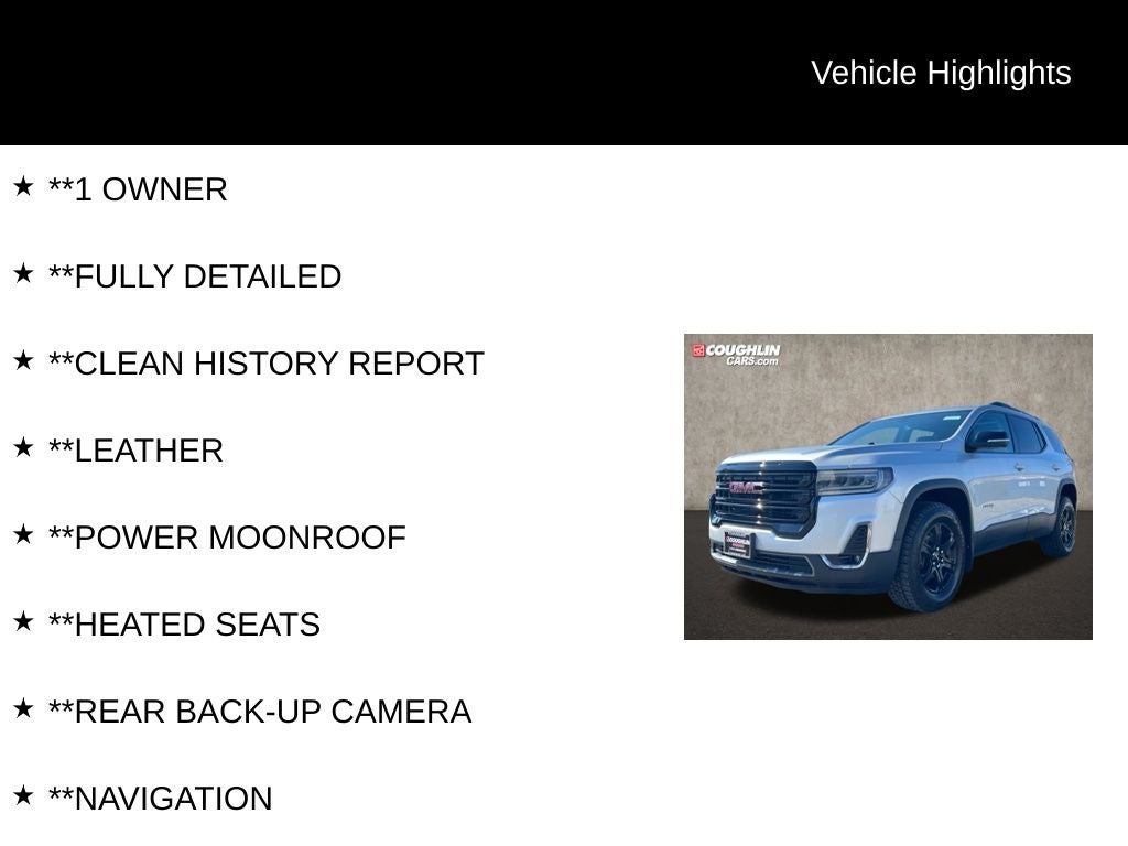 2020 GMC Acadia AT4