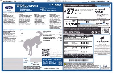 2025 Ford Bronco Sport Big Bend 4WD