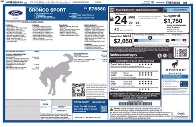 2026 Ford Bronco Sport Outer Banks