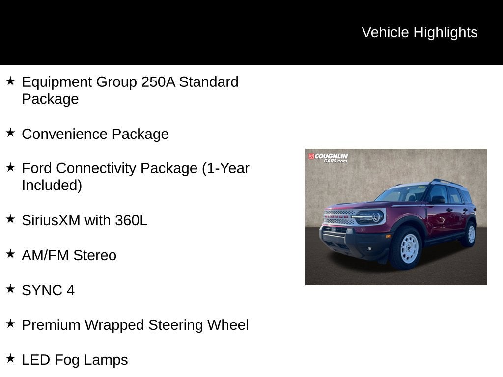 2026 Ford Bronco Sport Heritage