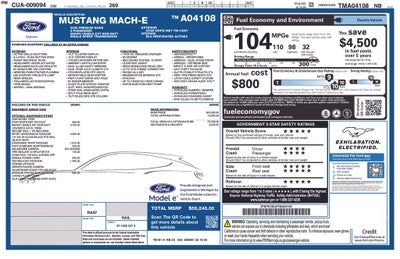 2026 Ford Mustang Mach-E Premium