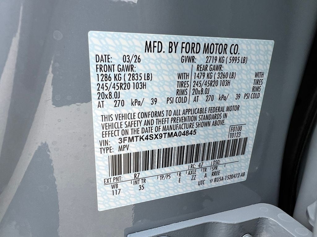 2026 Ford Mustang Mach-E GT