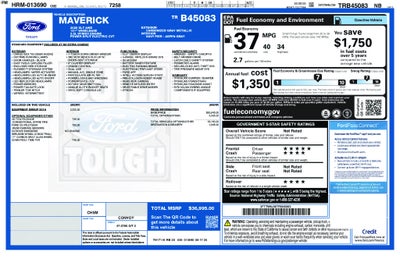 2026 Ford Maverick XLT