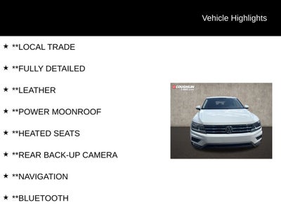 2019 Volkswagen Tiguan 2.0T SEL 4Motion