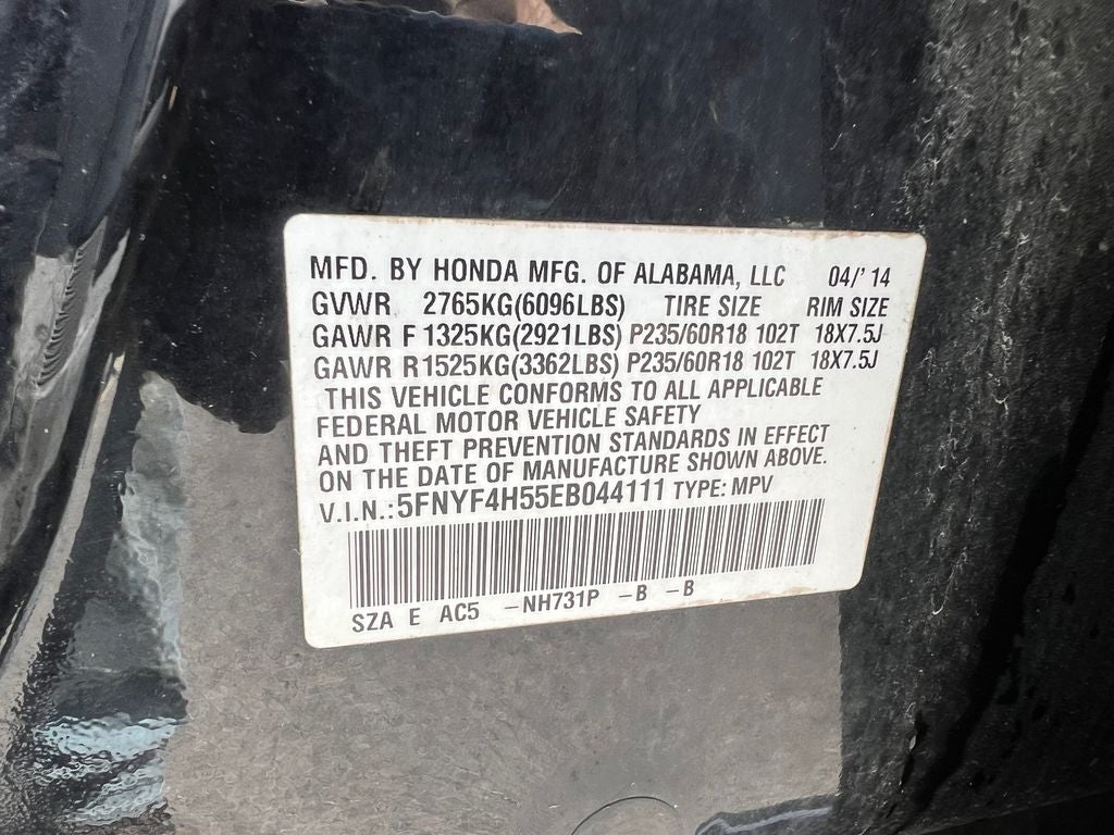 2014 Honda Pilot EX-L