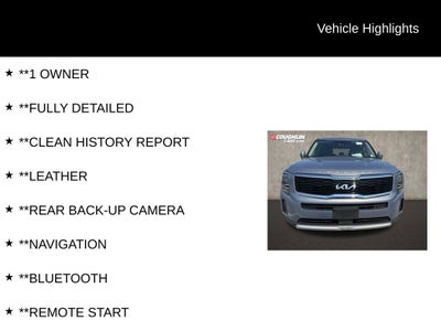 2022 Kia Telluride LX